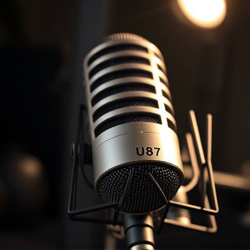 Neumann U87 microphone